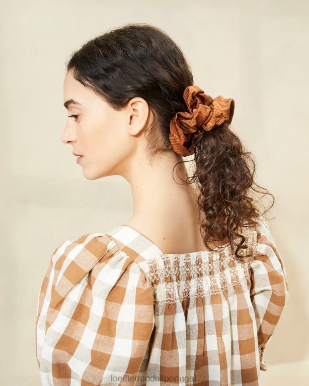 Loeffler Randall mulheres elástico grande da Astrid acessórios noz-moscada FF0JR158