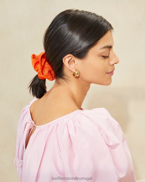 Loeffler Randall mulheres elástico grande da Astrid acessórios tangerina FF0JR156