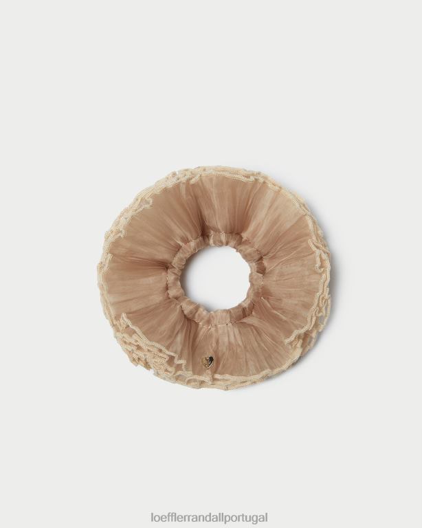 Loeffler Randall mulheres scrunchie de camada plissada emmy acessórios beleza FF0JR167