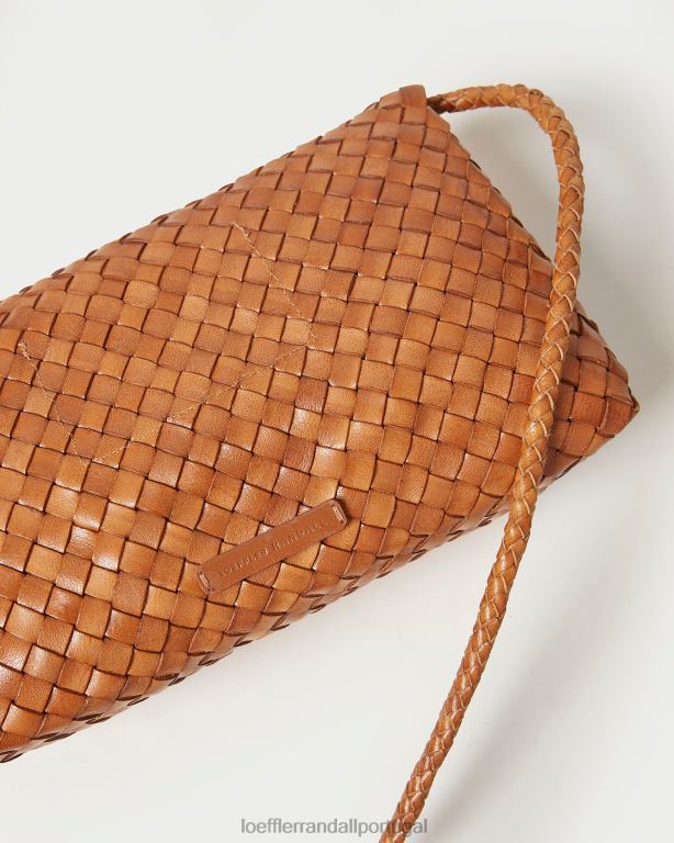 Loeffler Randall mulheres bolsa de ombro marrom mabel bolsas madeira FF0JR401