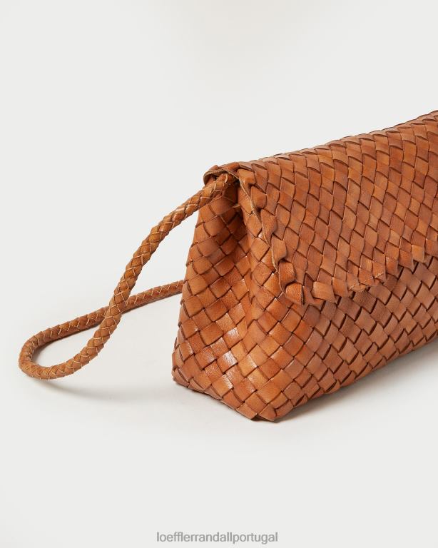 Loeffler Randall mulheres bolsa de ombro marrom mabel bolsas madeira FF0JR401