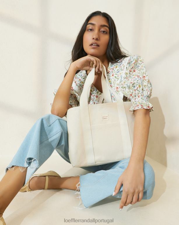 Loeffler Randall mulheres bolsa bennett média bolsas natural FF0JR313
