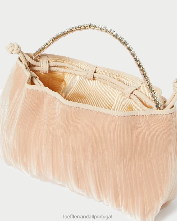 Loeffler Randall mulheres bolsa plissada layne bolsas beleza FF0JR377