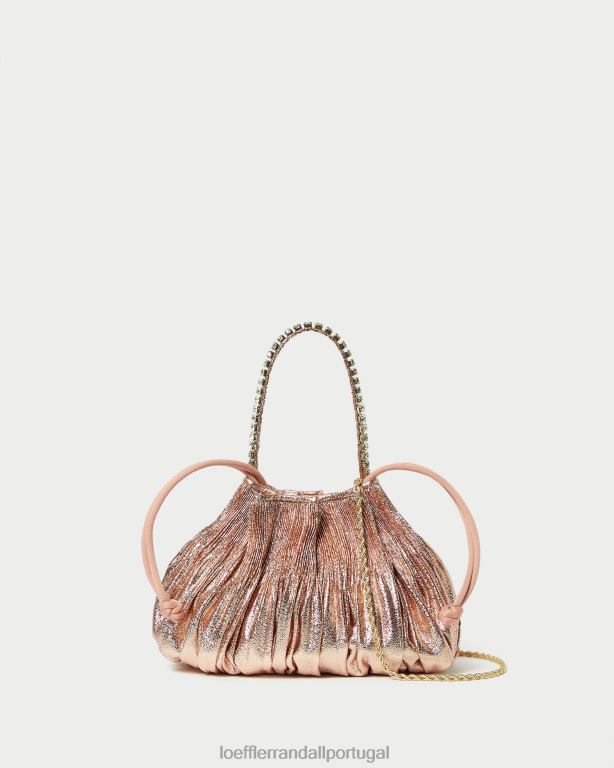 Loeffler Randall mulheres bolsa plissada layne bolsas duna FF0JR388