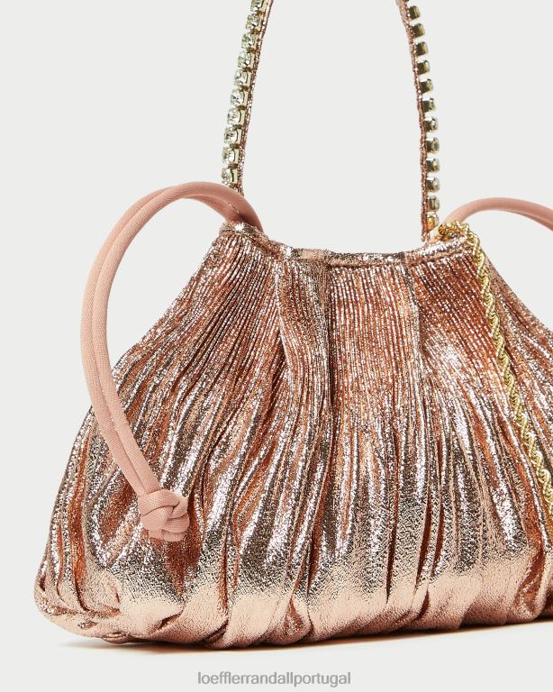 Loeffler Randall mulheres bolsa plissada layne bolsas duna FF0JR388