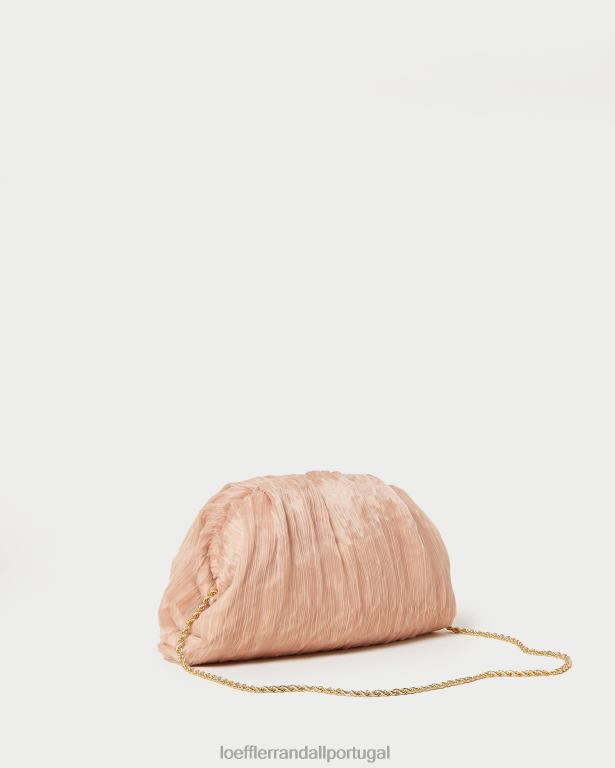 Loeffler Randall mulheres clutch cúpula plissada bailey bolsas beleza FF0JR358