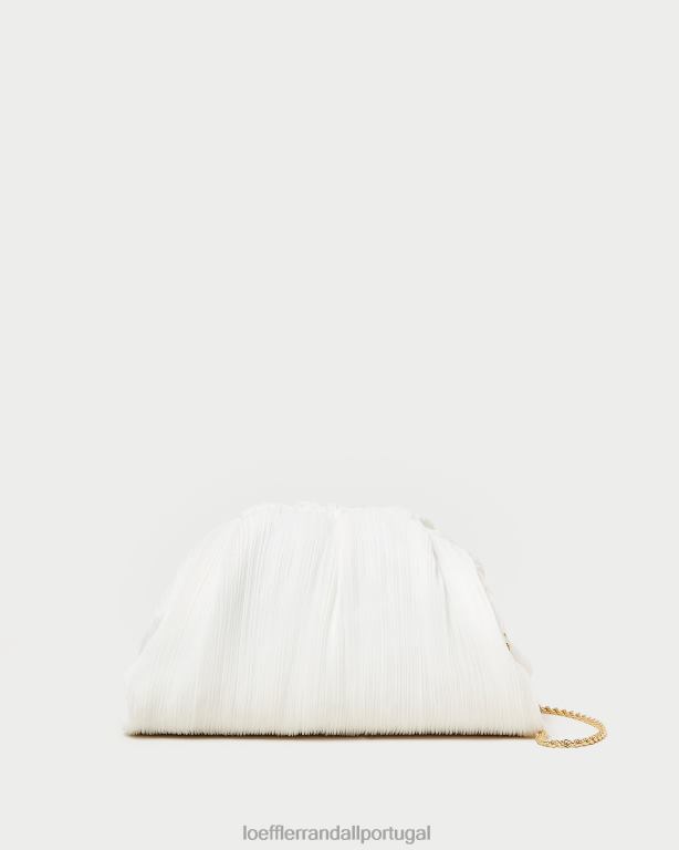 Loeffler Randall mulheres clutch cúpula plissada bailey bolsas pérola FF0JR360