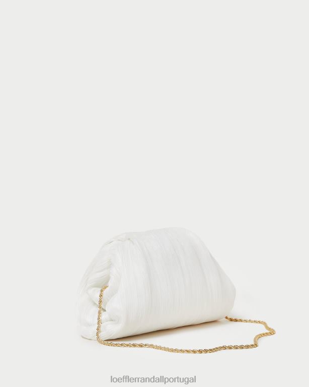 Loeffler Randall mulheres clutch cúpula plissada bailey bolsas pérola FF0JR360