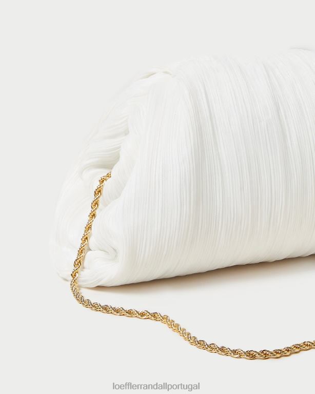Loeffler Randall mulheres clutch cúpula plissada bailey bolsas pérola FF0JR360