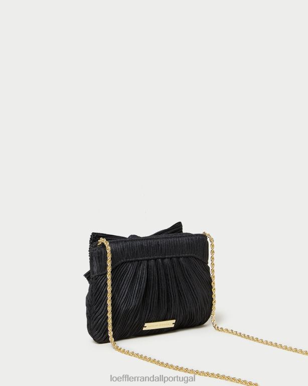 Loeffler Randall mulheres clutch mini arco rochelle bolsas preto FF0JR349