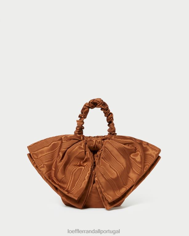 Loeffler Randall mulheres clutch mini arco serra bolsas noz-moscada FF0JR382