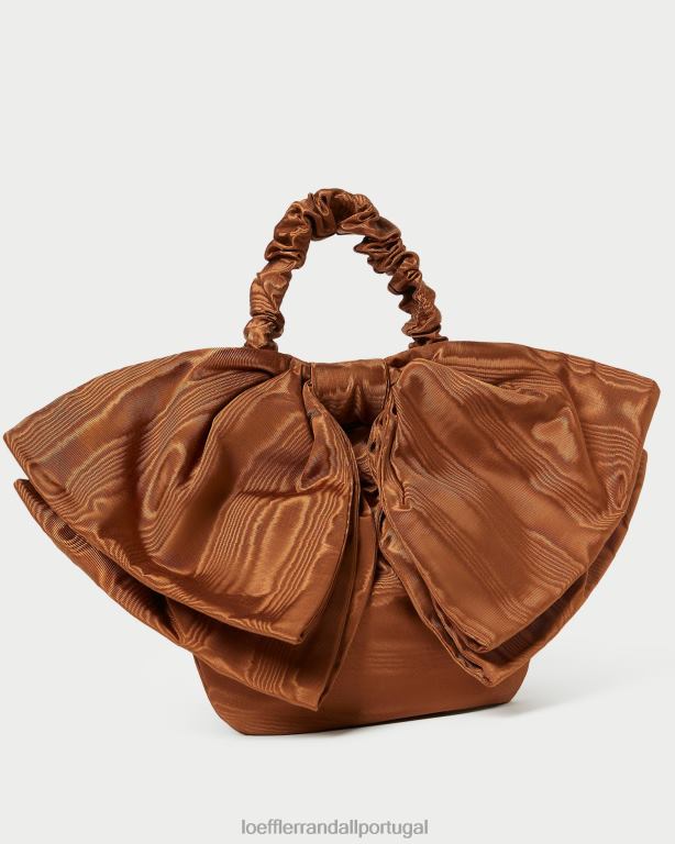 Loeffler Randall mulheres clutch mini arco serra bolsas noz-moscada FF0JR382