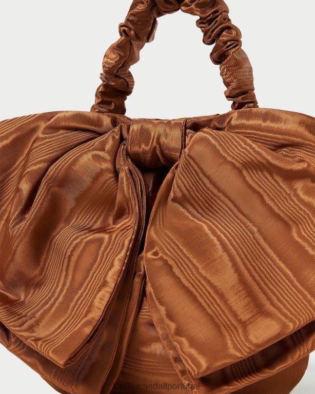 Loeffler Randall mulheres clutch mini arco serra bolsas noz-moscada FF0JR382