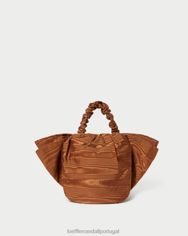Loeffler Randall mulheres clutch mini arco serra bolsas noz-moscada FF0JR382