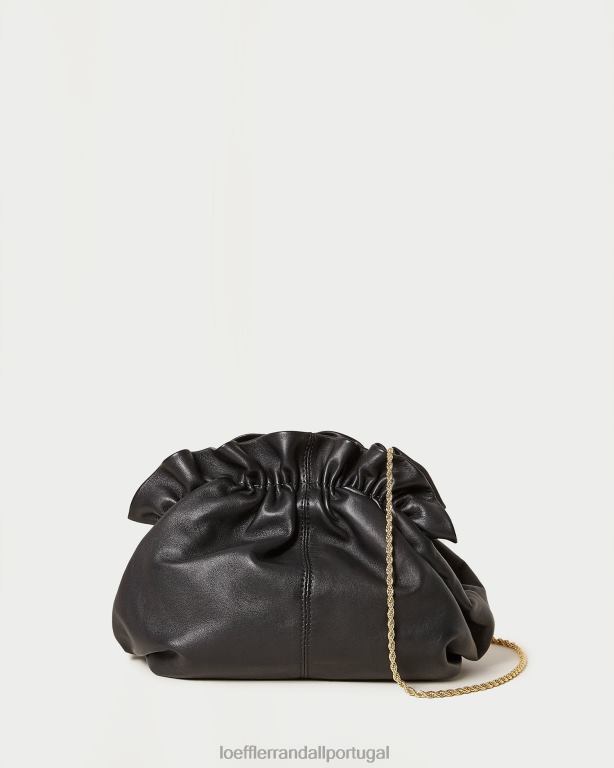 Loeffler Randall mulheres willa mini bolsa bolsas napa preta FF0JR336