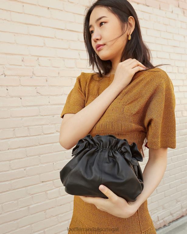 Loeffler Randall mulheres willa mini bolsa bolsas napa preta FF0JR336