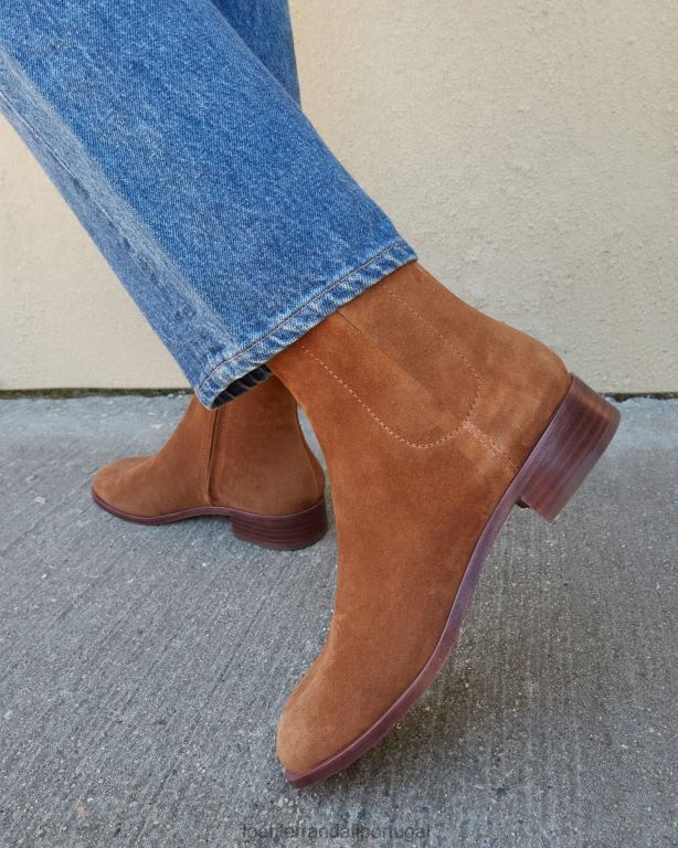 Loeffler Randall mulheres bota Ronnie sapato cacau FF0JR273