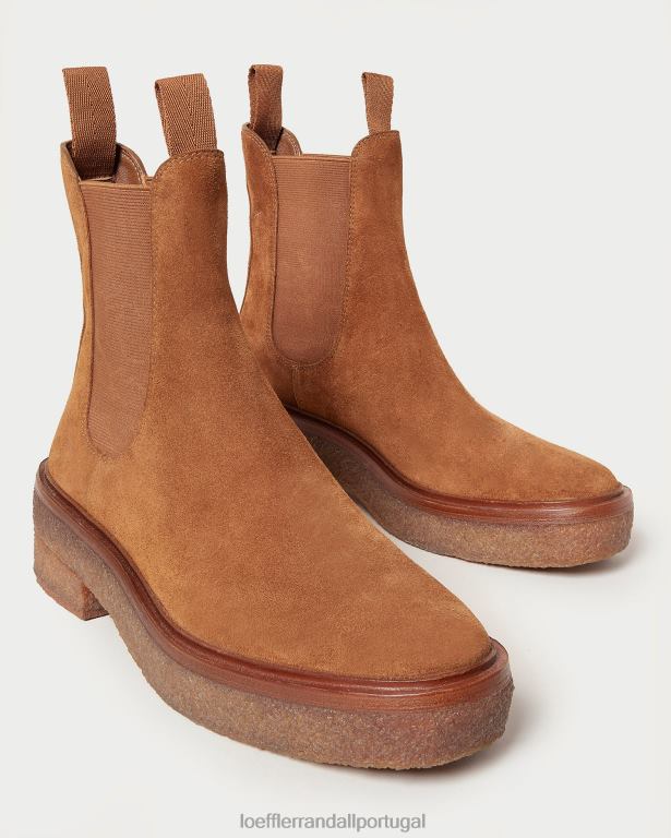 Loeffler Randall mulheres bota raquel sapato cacau FF0JR275
