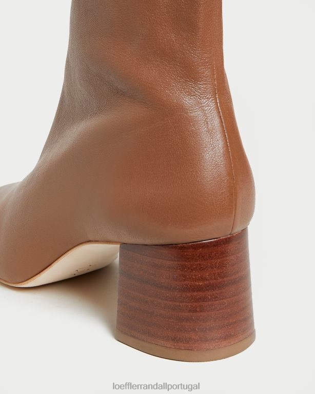 Loeffler Randall mulheres bota stretch de salto médio alec sapato bolota FF0JR287