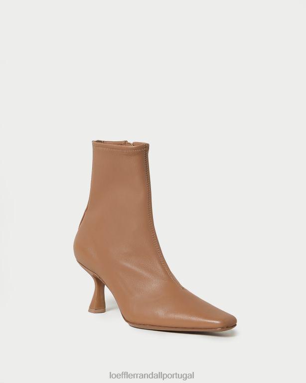 Loeffler Randall mulheres botinha salto curvo thandy sapato safári FF0JR292