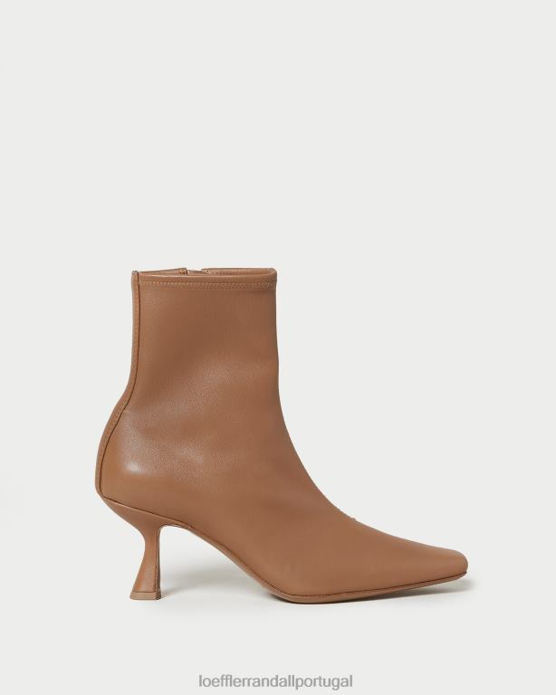 Loeffler Randall mulheres botinha salto curvo thandy sapato safári FF0JR292
