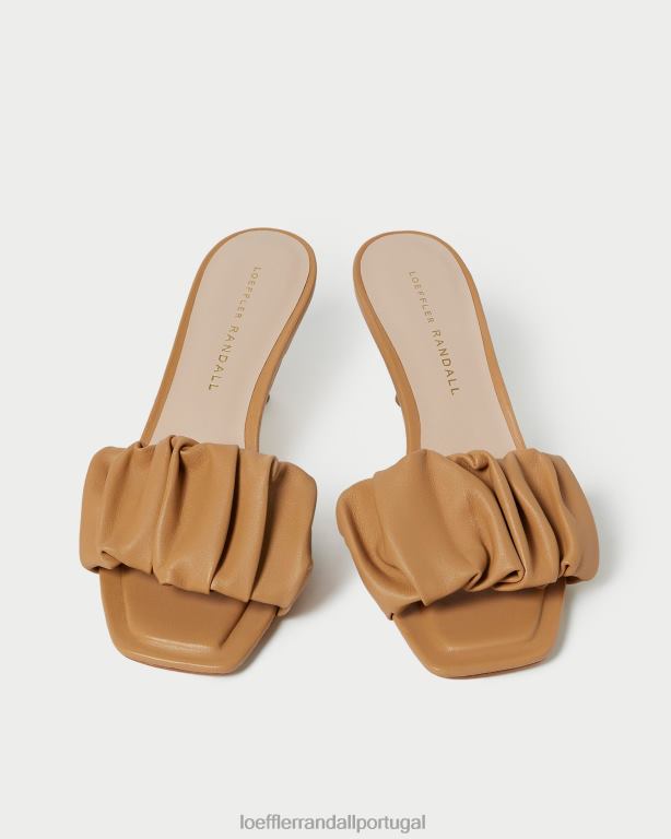 Loeffler Randall mulheres mule bianca com salto gatinho sapato duna FF0JR67