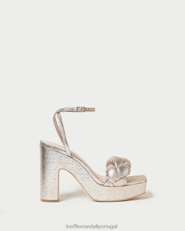 Loeffler Randall mulheres salto plataforma fae sapato prosecco FF0JR36
