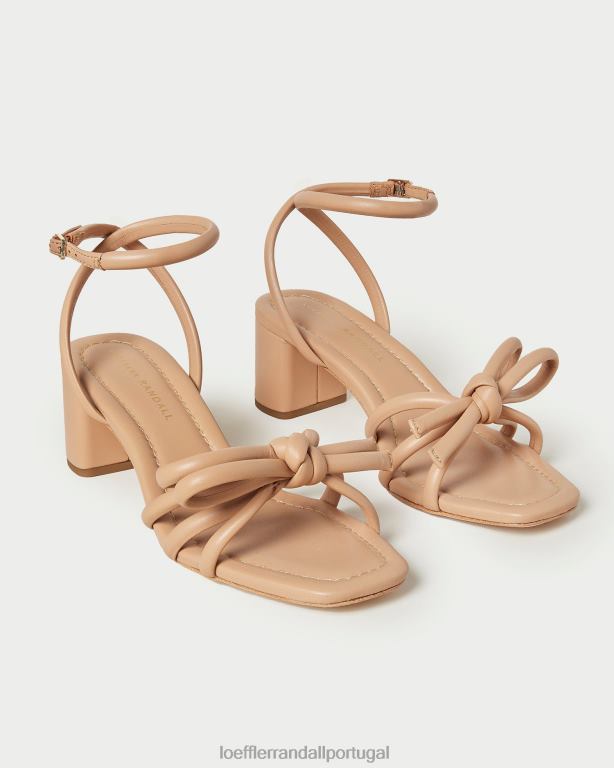 Loeffler Randall mulheres sandália de salto médio mikel bow sapato duna FF0JR19
