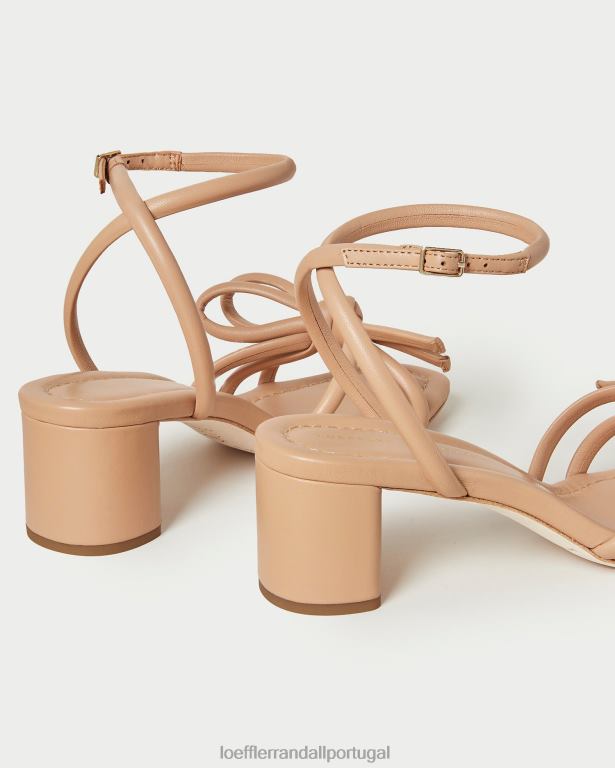 Loeffler Randall mulheres sandália de salto médio mikel bow sapato duna FF0JR19
