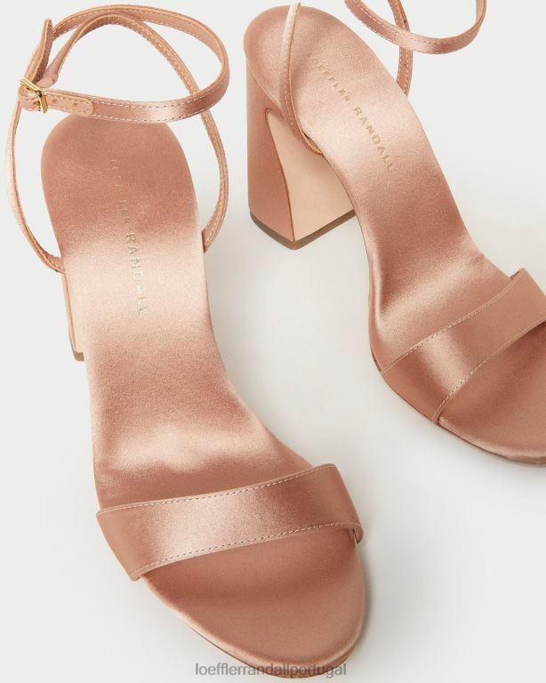 Loeffler Randall mulheres sandália malia com salto curvo sapato corar FF0JR59