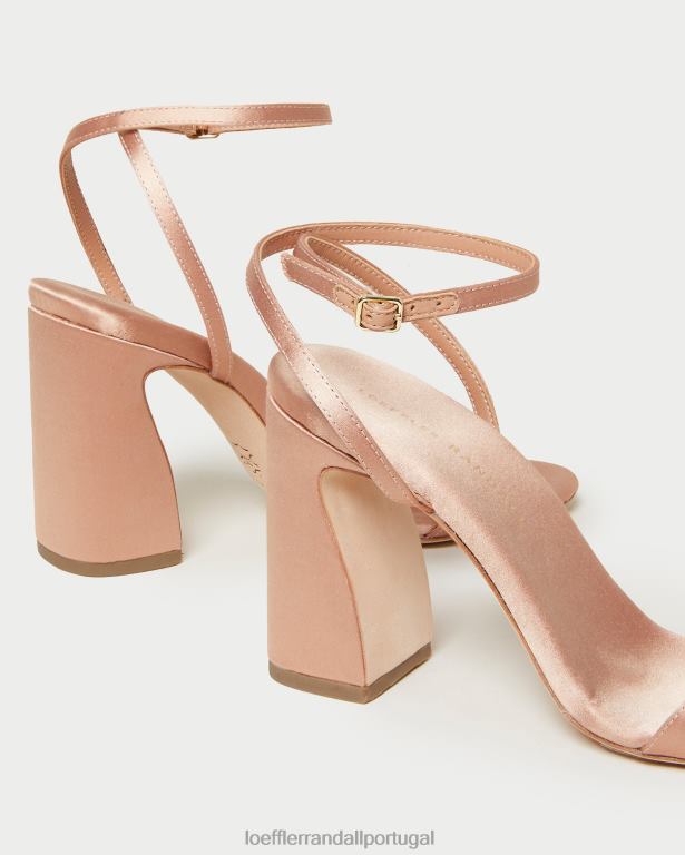 Loeffler Randall mulheres sandália malia com salto curvo sapato corar FF0JR59