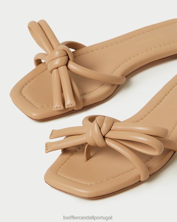Loeffler Randall mulheres sandália hadley com laço sapato duna FF0JR108