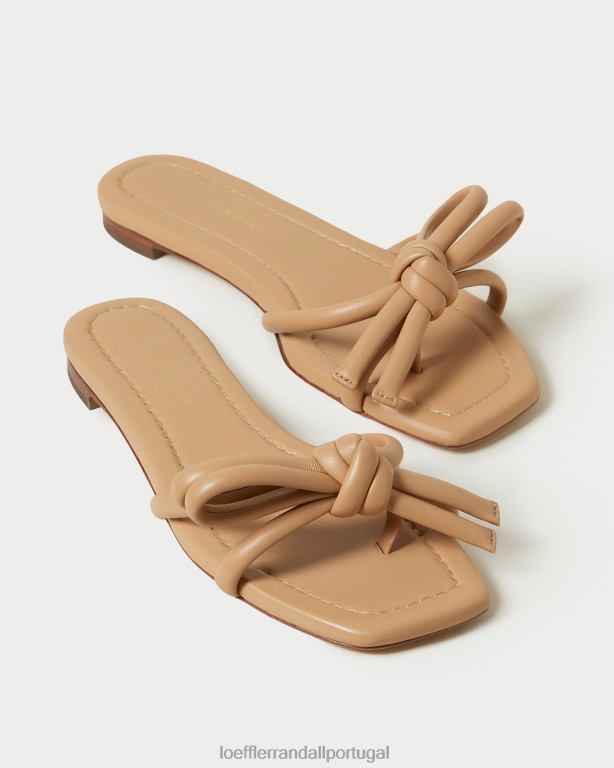 Loeffler Randall mulheres sandália hadley com laço sapato duna FF0JR108