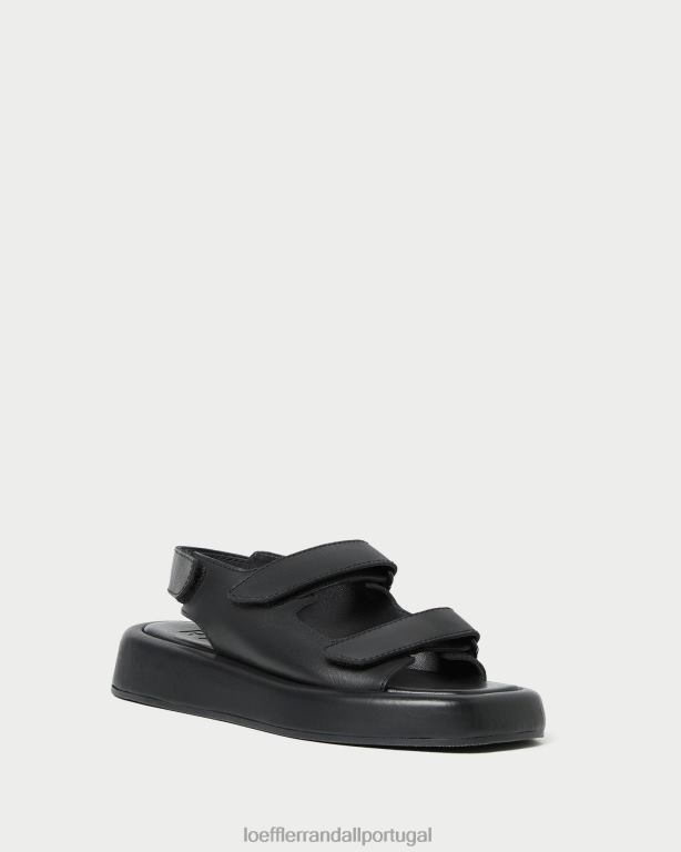 Loeffler Randall mulheres sandália plataforma blaise sapato preto FF0JR133